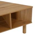 Lowboard in Holzoptik, 120 cm, skandinavischer Stil