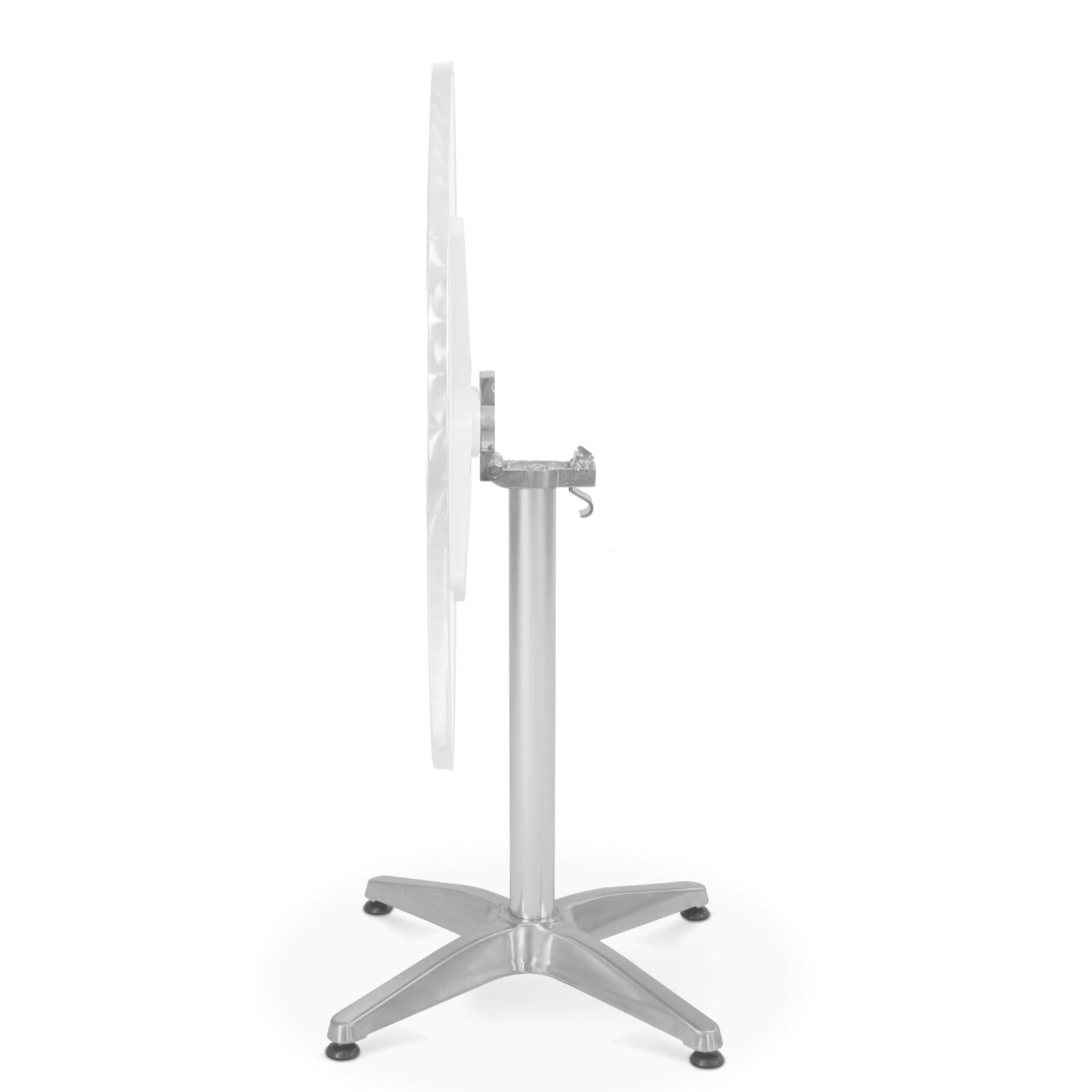 Aluminium-Tischfuß mit Neigungssystem 