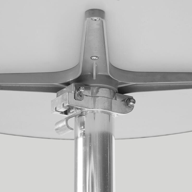 Aluminium-Tischfuß mit Neigungssystem 