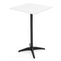 Graues Aluminium-Tischbein für Stehtische
