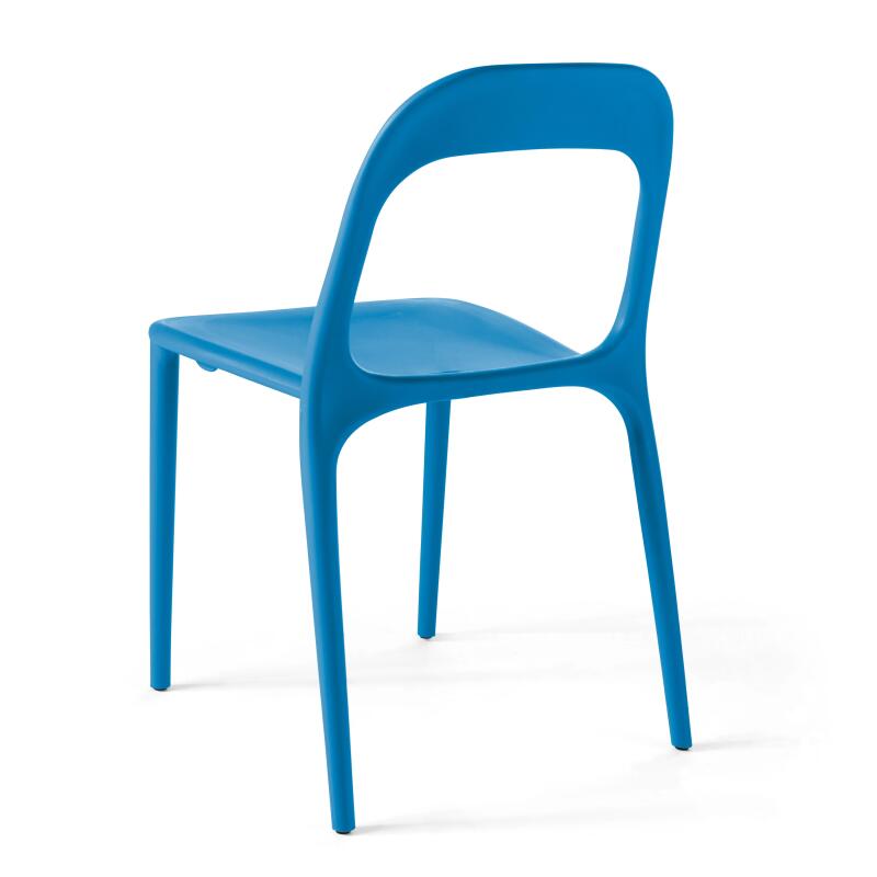 Set von 4 stapelbaren Gartenstühlen aus Kunststoff  (2/7)