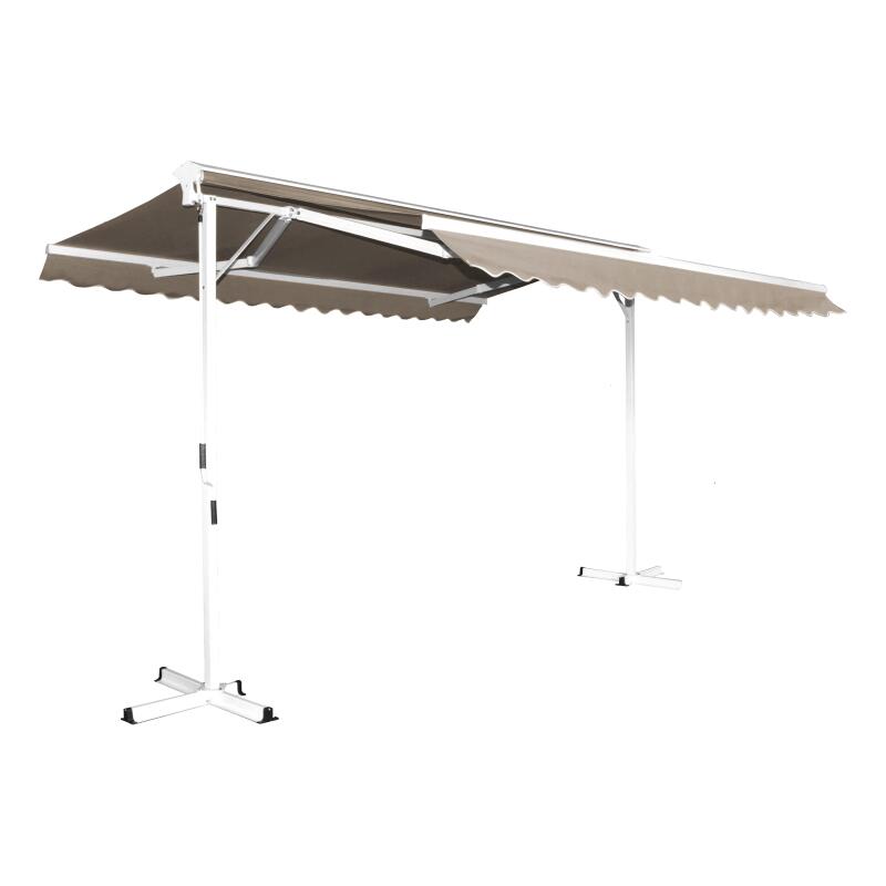 Manueller Doppelpentestore mit 3 x 4 m Kasten 