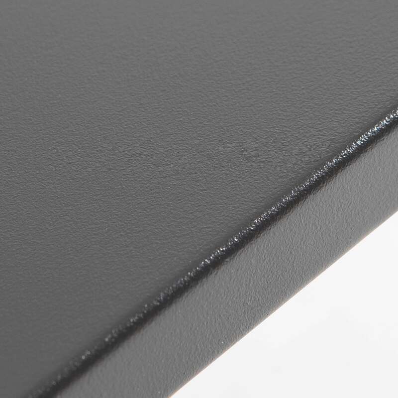 Gartentisch (120 x 70 x 72 cm) aus thermolackiertem Stahl 