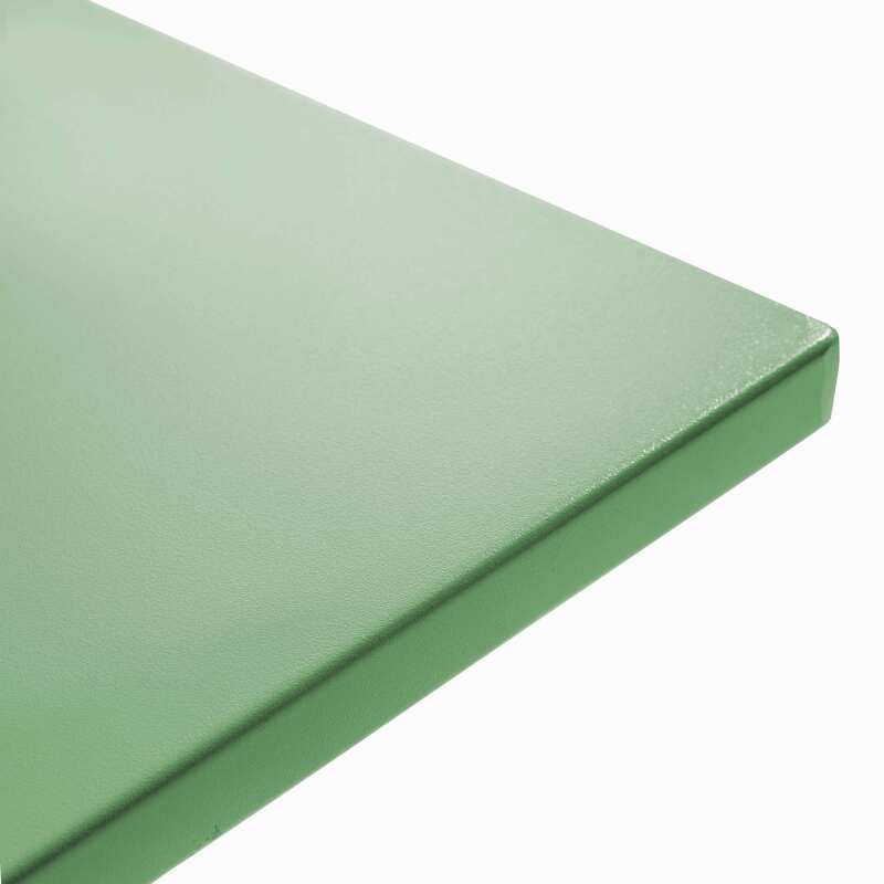 Gartentisch (120 x 70 x 72 cm) aus thermolackiertem Stahl  (6/7)