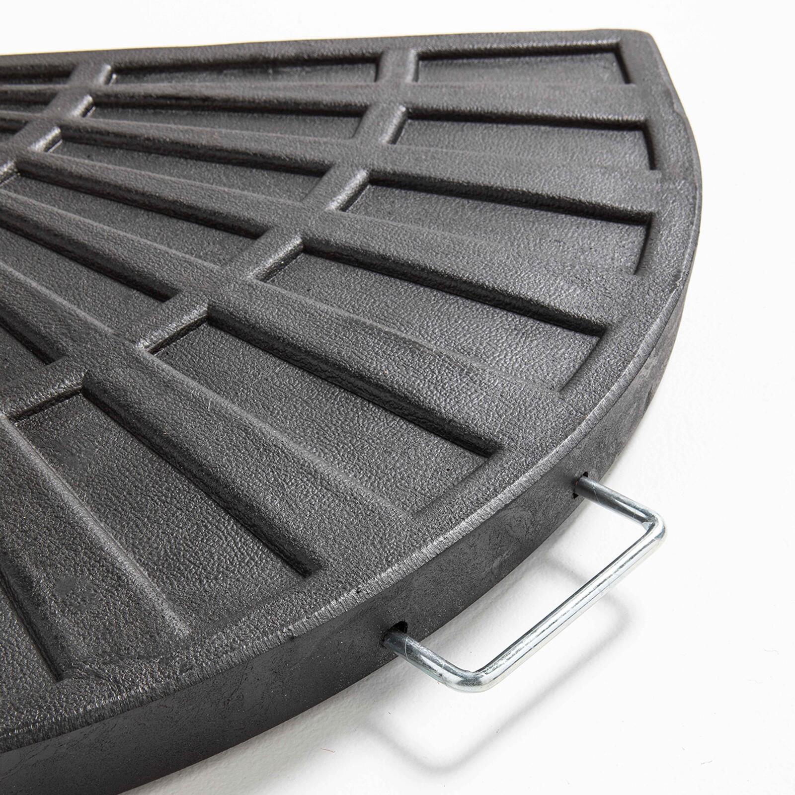 Gewichtete Sonnenschirmfliese