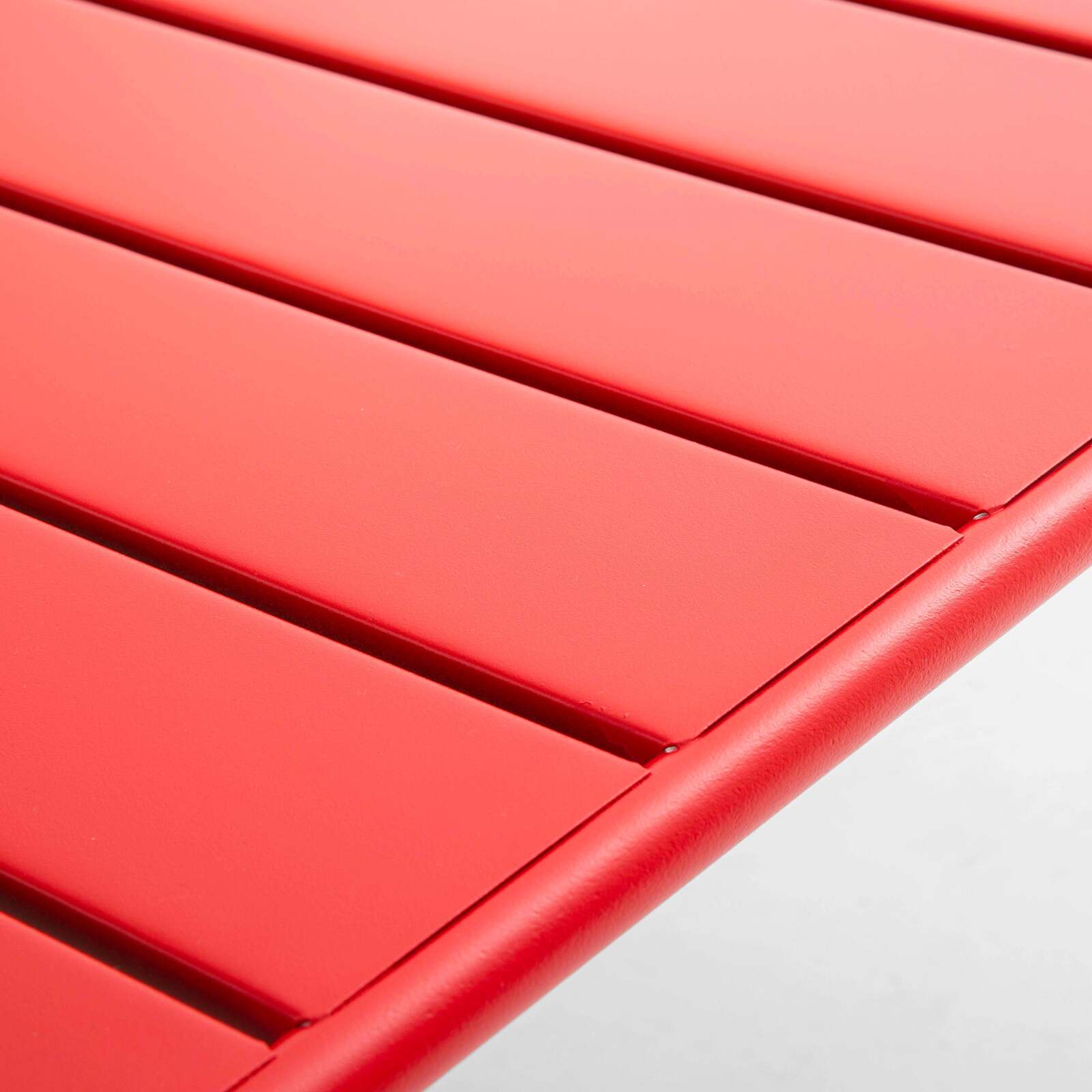 Rechteckiger Garten Couchtisch 90 x 50 cm