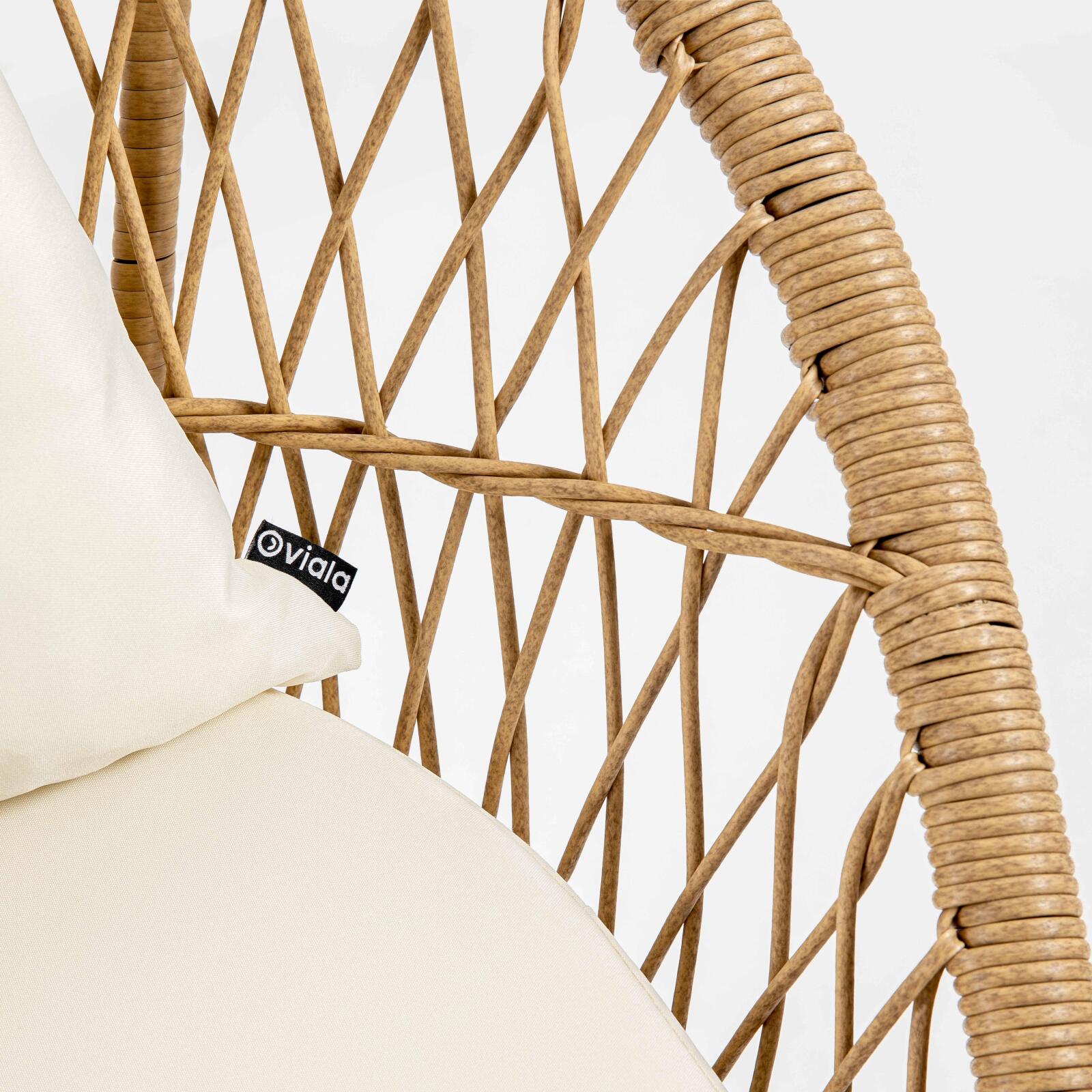 Gartensofa aus synthetischem Rattan für 2 Personen  Gartensofa aus synthetischem Rattan für 2 Personen