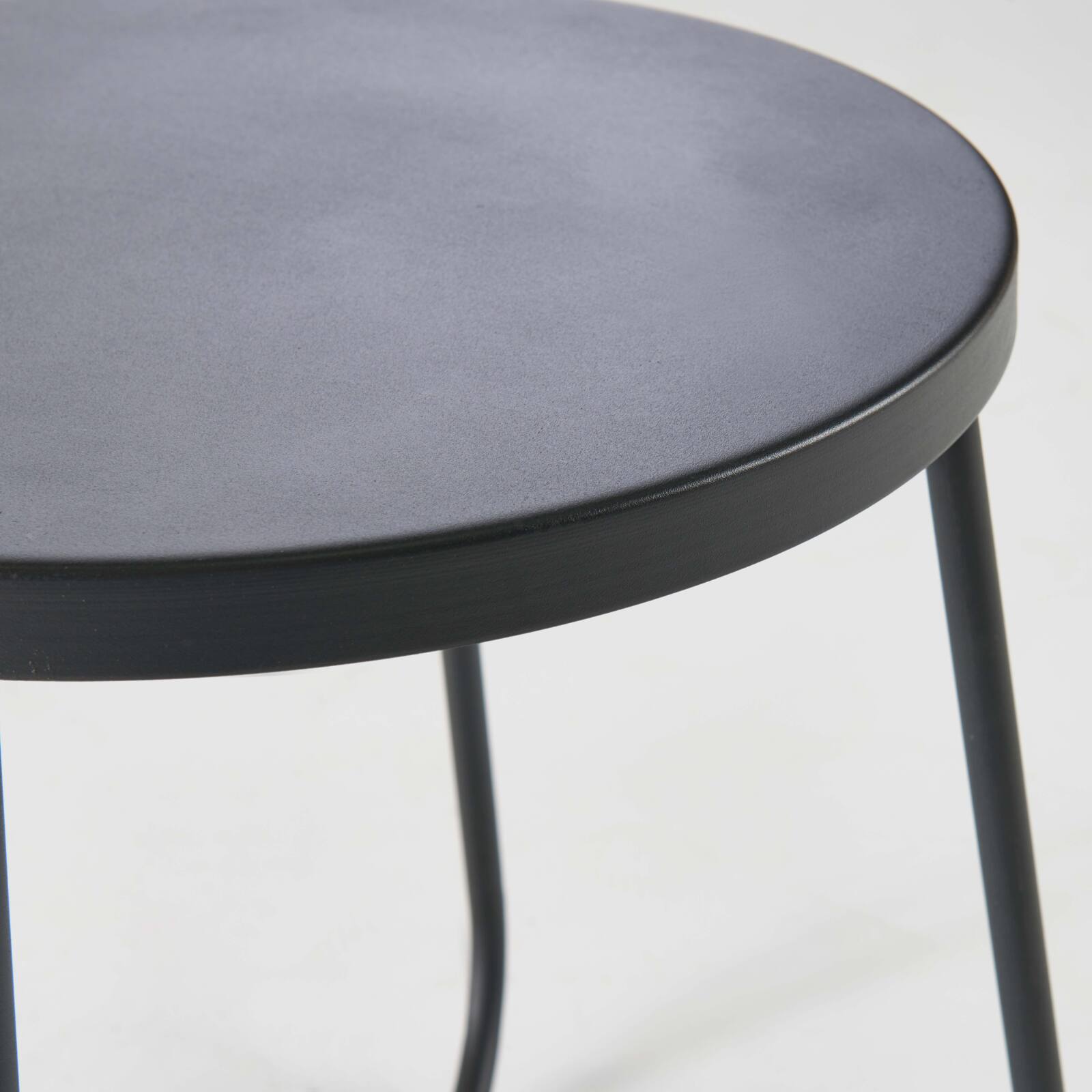 Runder Garten Couchtisch (Ø43 x 50 cm)