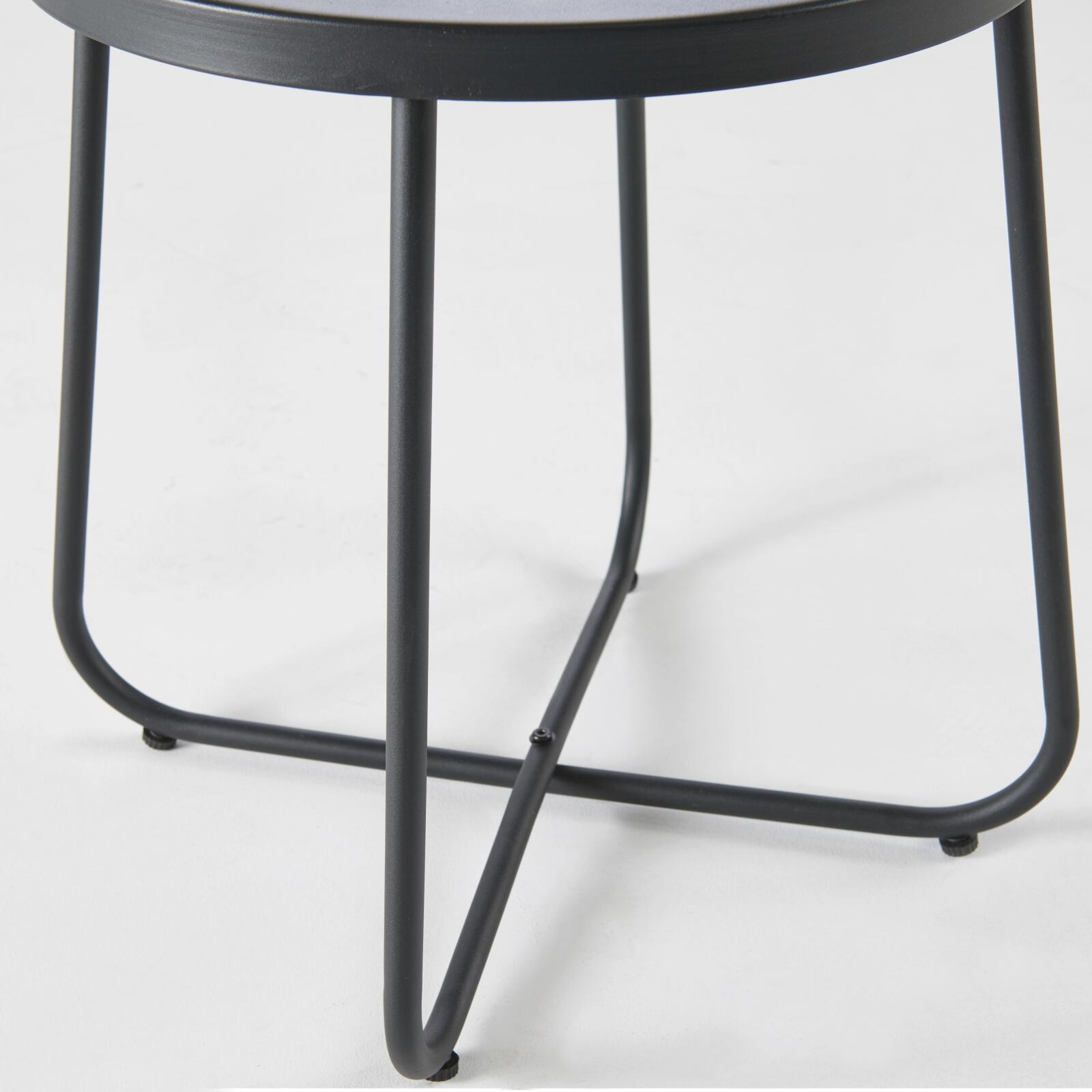 Runder Garten Couchtisch (Ø43 x 50 cm)