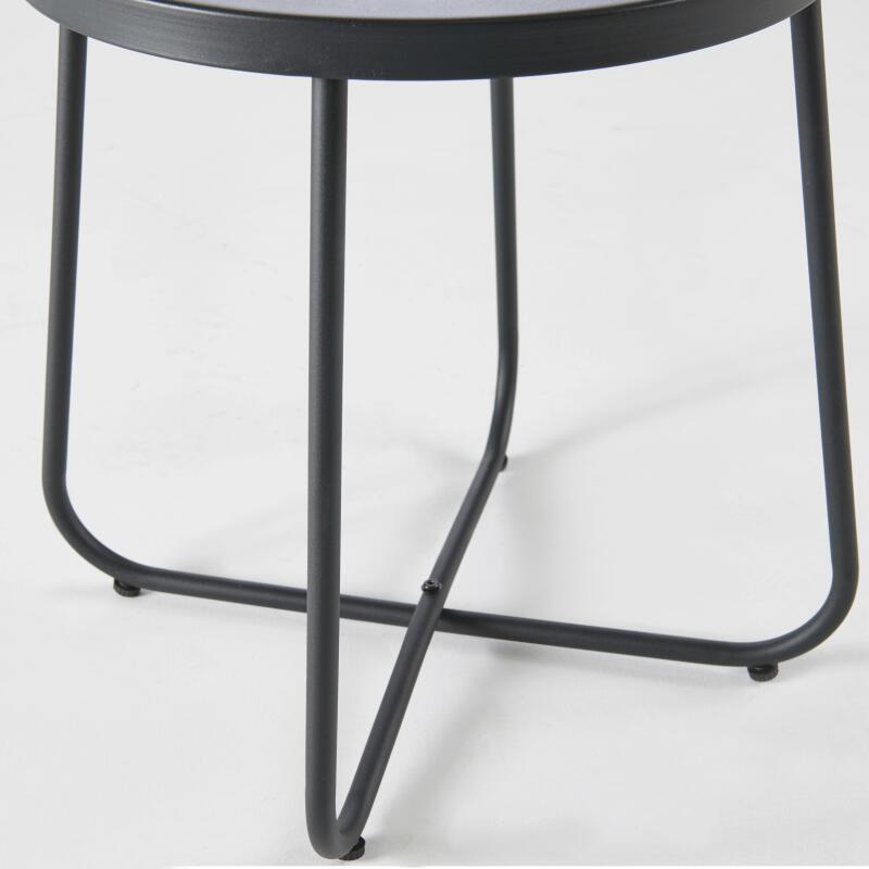 Runder Garten Couchtisch (Ø43 x 50 cm)