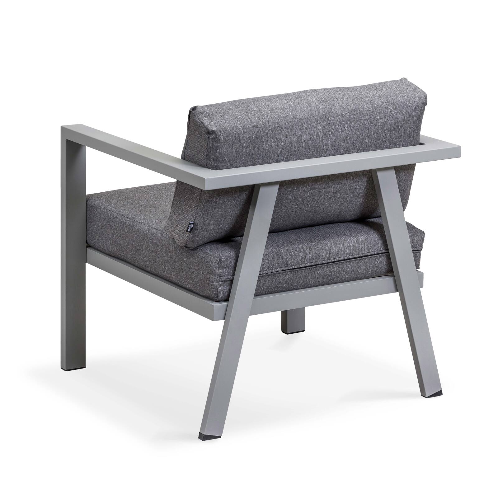 Eck-Gartenlounge-Set für 6 Personen + 1 Sessel + 1 Couchtisch