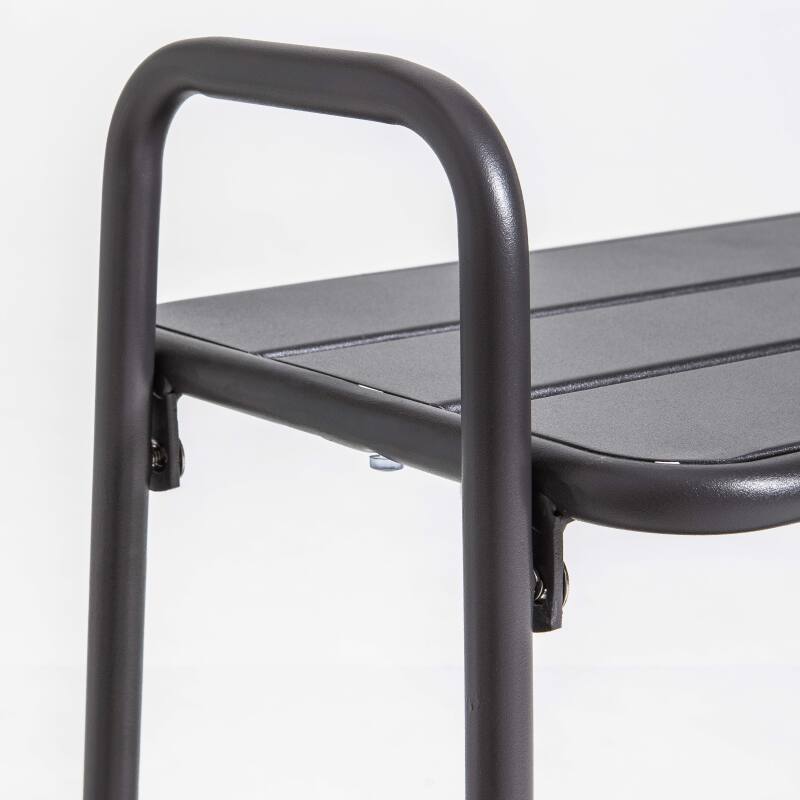 Gartenetagere aus thermolackiertem Stahl