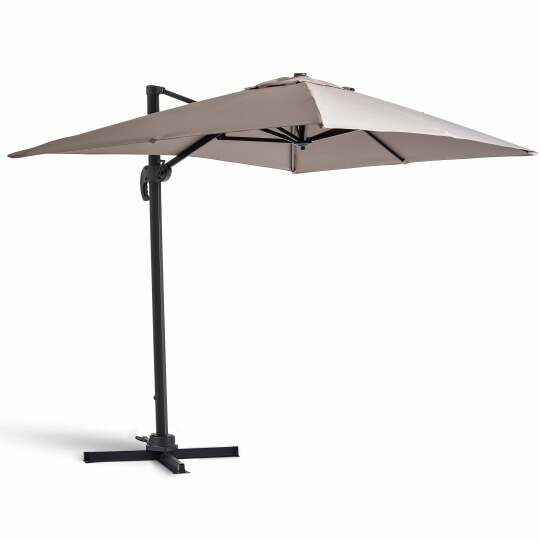 Rechteckiger, drehbarer 360°-versetzter Sonnenschirm (2 x 3m)