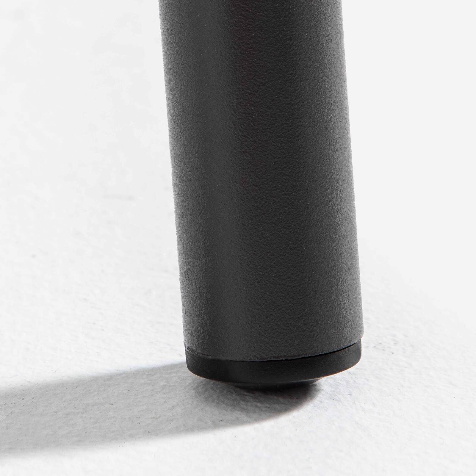 Quadratischer Gartentisch (120 x 120 cm) aus Metall 