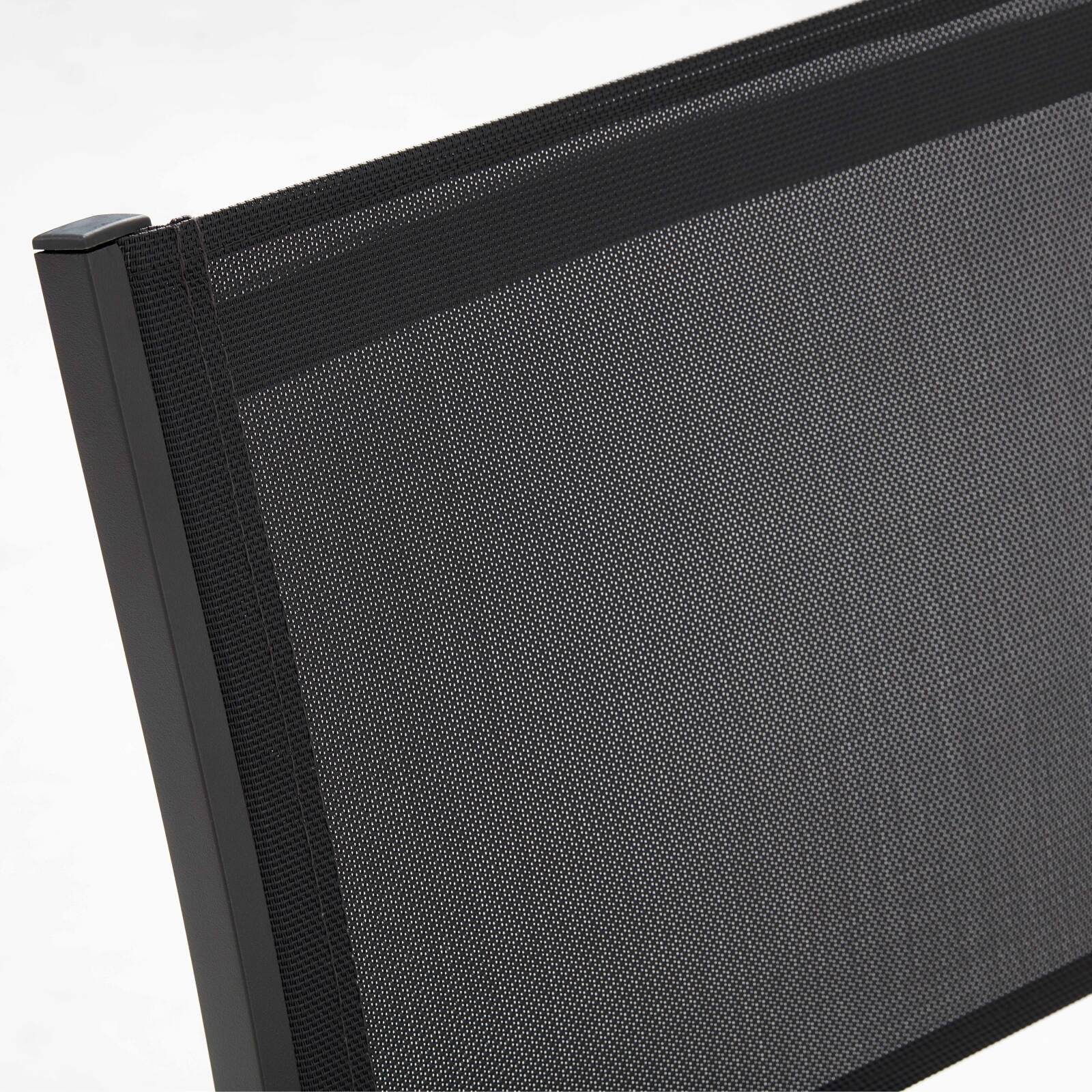 Gartentisch aus Keramik mit Tilt-Muster, 8 Stühlen und 2 Stühlen mit Armlehnen 