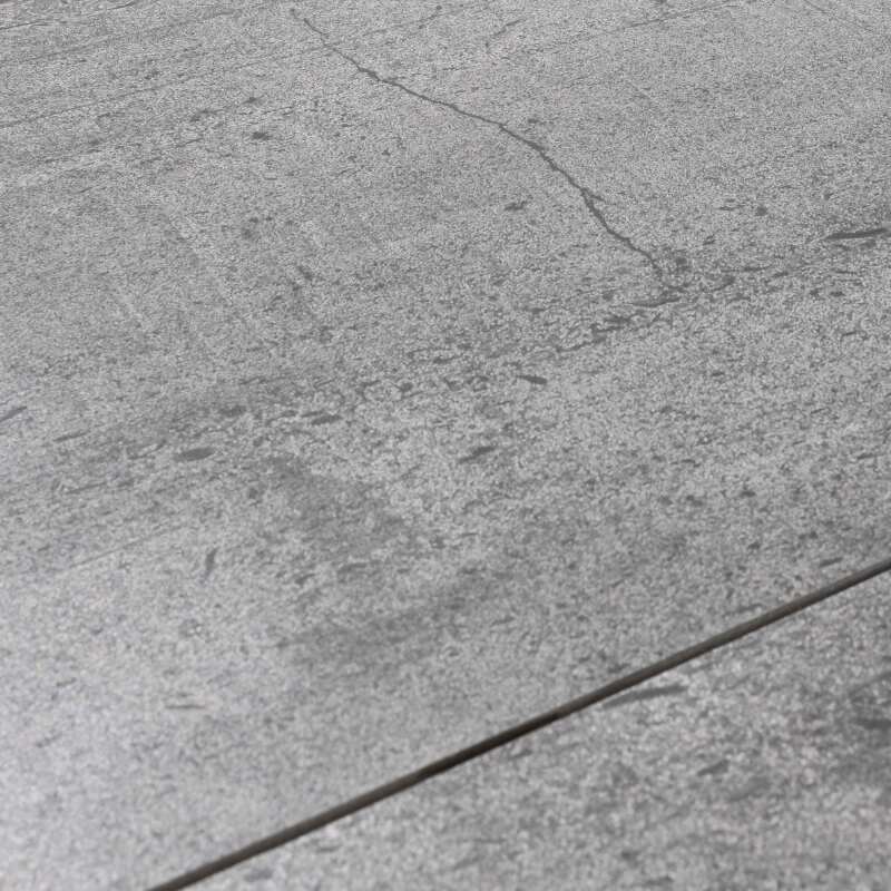 Gartentisch aus Keramik für 10 Personen mit Beton-Ciré-Effekt