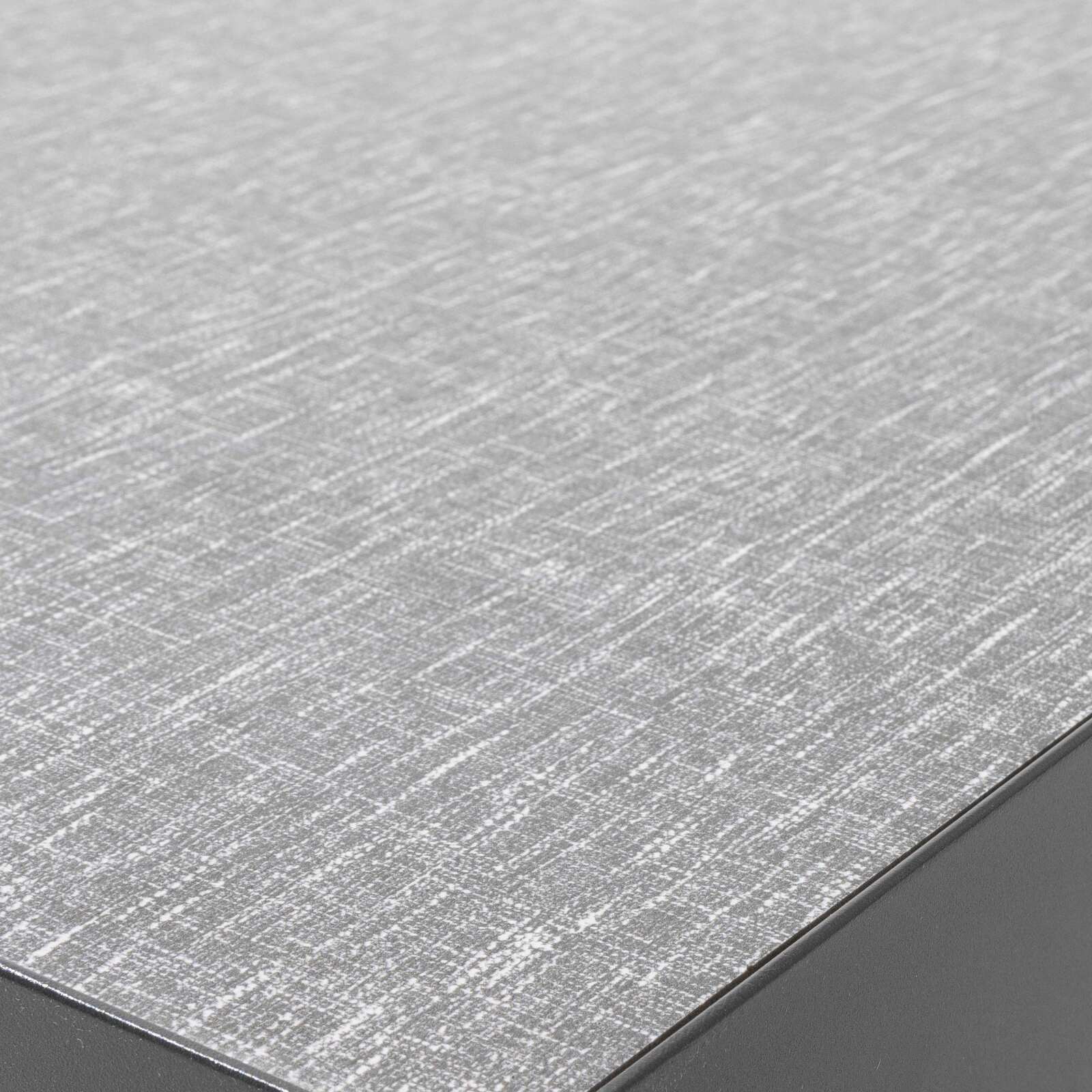 Gartentisch aus Keramik mit Stoffmuster (182 x 121 x 74 cm)