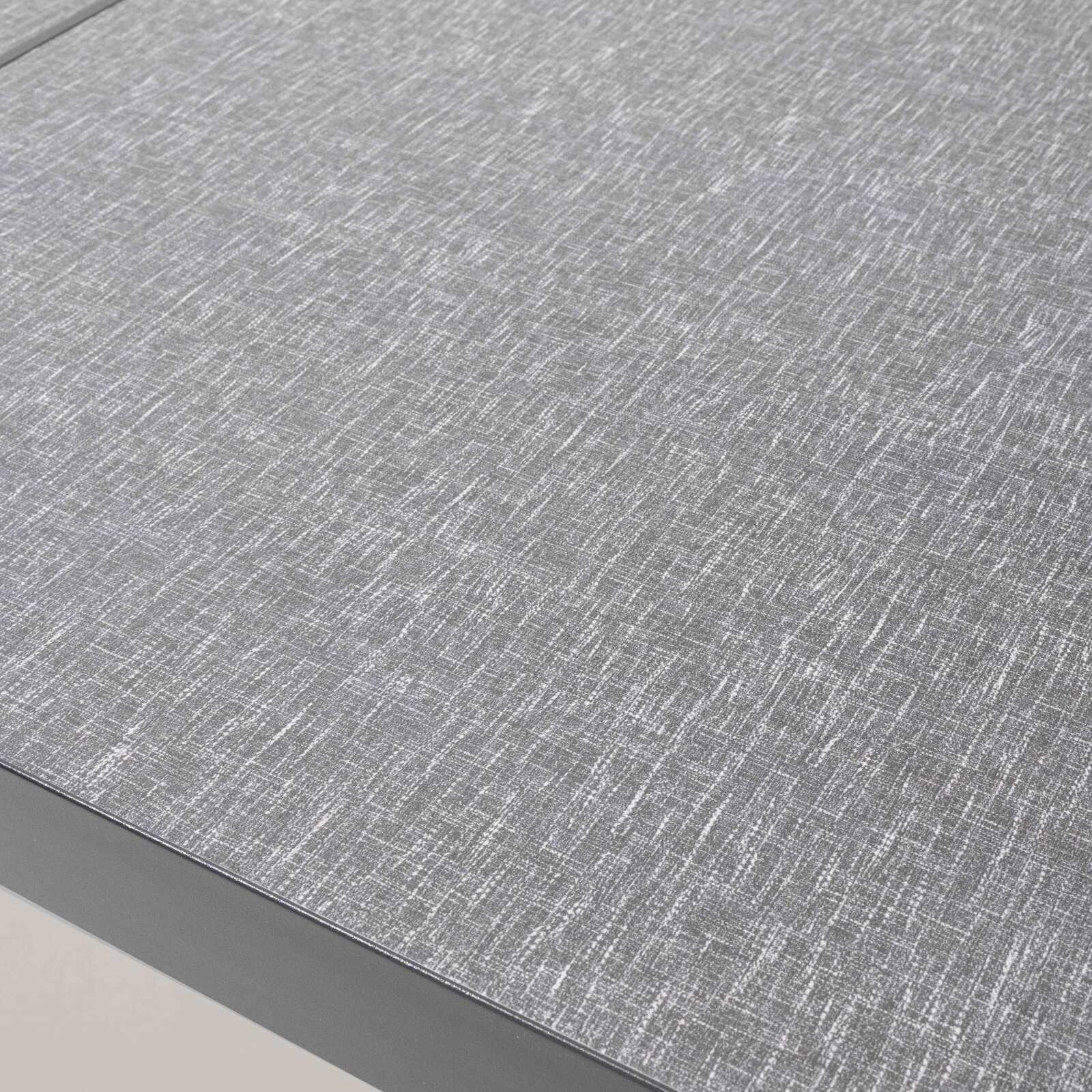 Gartentisch aus Keramik mit Stoffmuster (182 x 121 x 74 cm)