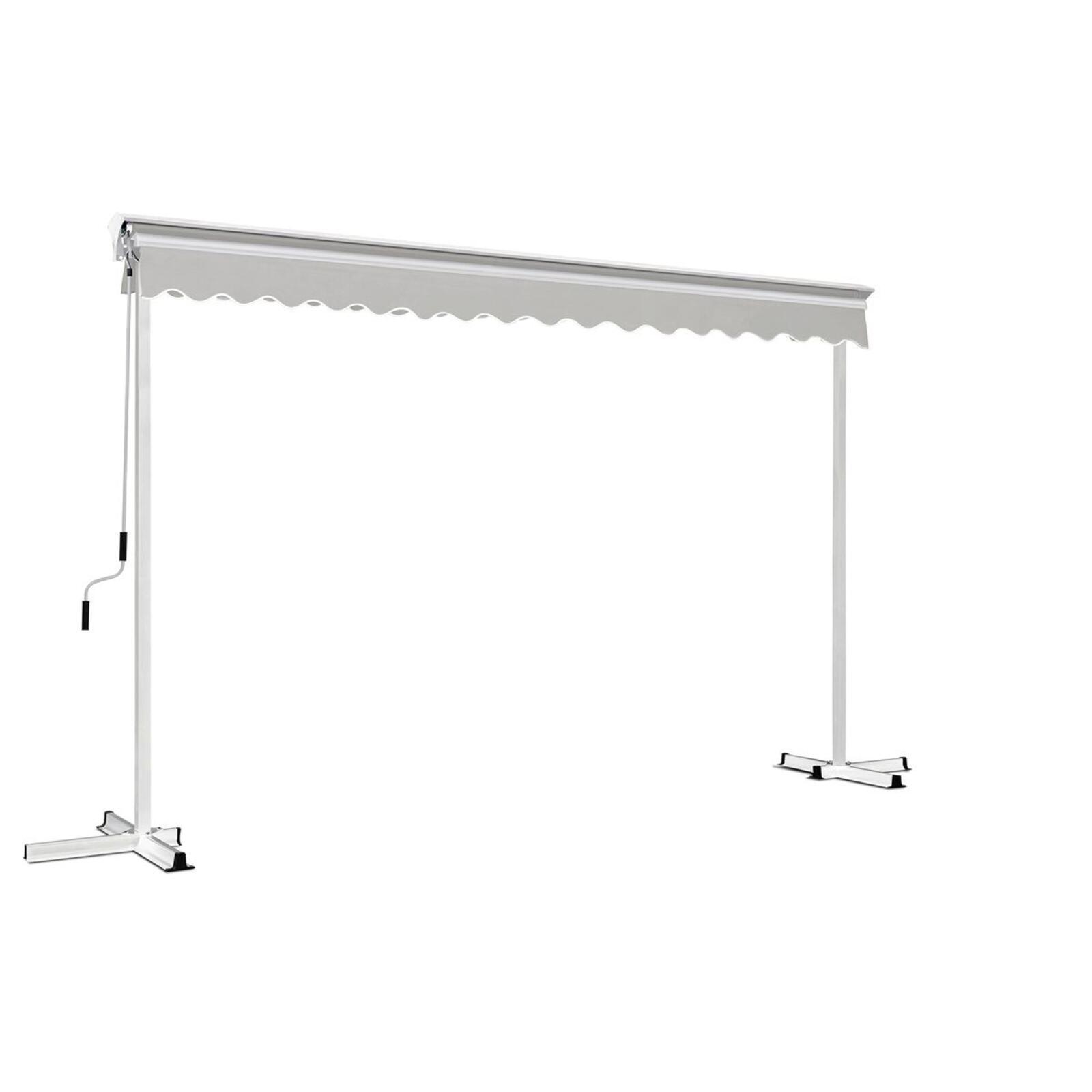 Motorisierter Doppelmarkise mit 3 x 4 m Kasten