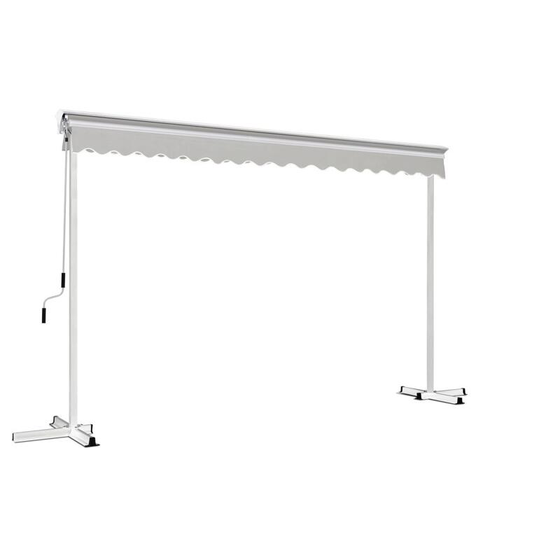 Motorisierter Doppelmarkise mit 3 x 4 m Kasten