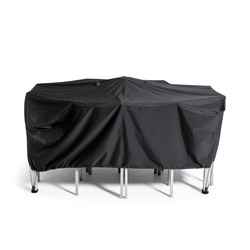 Gartenmöbelabdeckung 170 x 110 x 60 cm schwarz