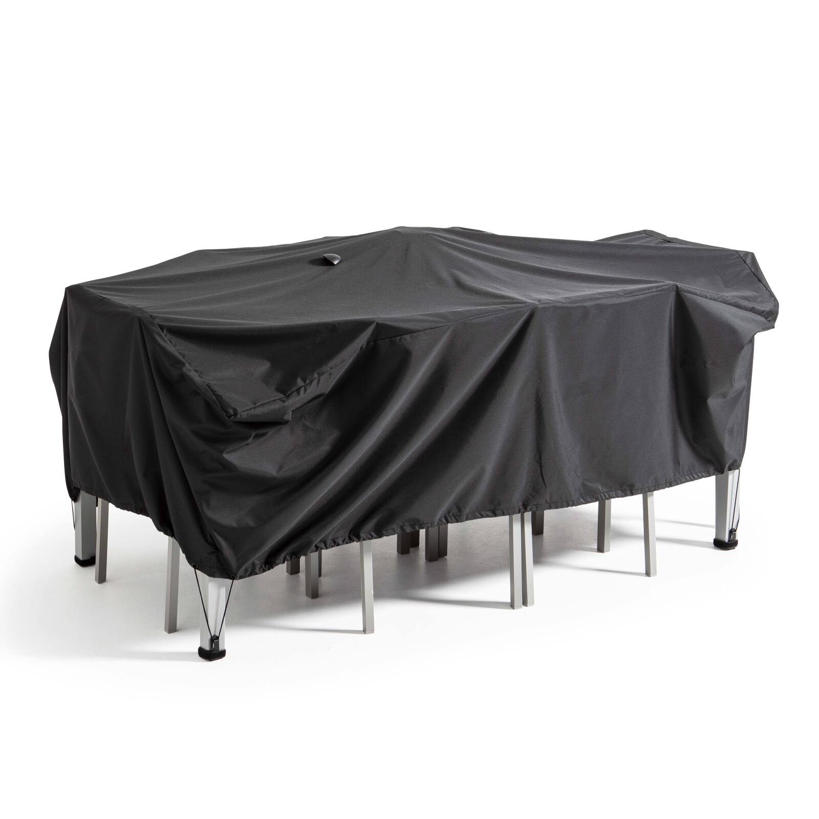 Gartenmöbelabdeckung 200 x 130 x 60 cm schwarz Gartenmöbelabdeckung 200 x 130 x 60 cm schwarz