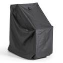 Schutzhülle für schwarze Gartenstühle (bis zu 4 stapelbare Stühle)