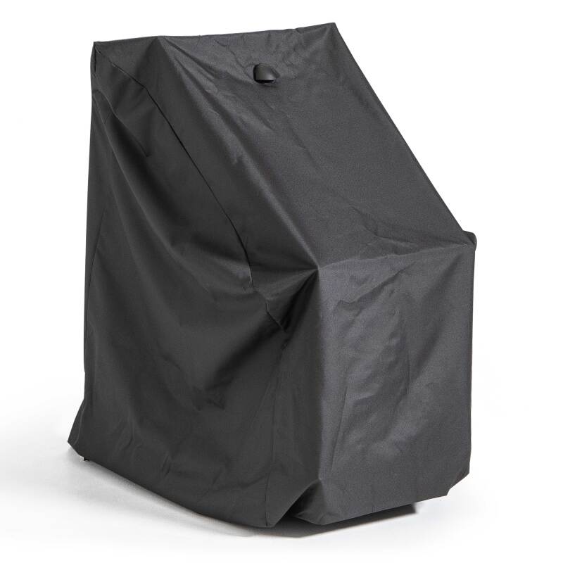 Schutzhülle für schwarze Gartenstühle (bis zu 4 stapelbare Stühle)