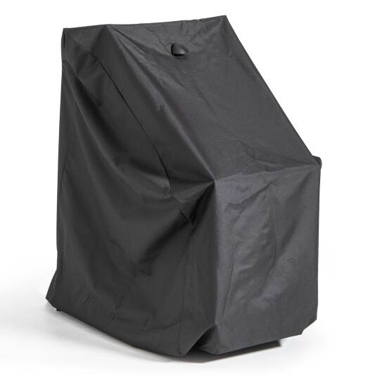 Schutzhülle für schwarze Gartenstühle (bis zu 4 stapelbare Stühle)
