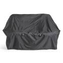 Schwarze Gartenstuhlhülle 170 x 90 x 60 cm