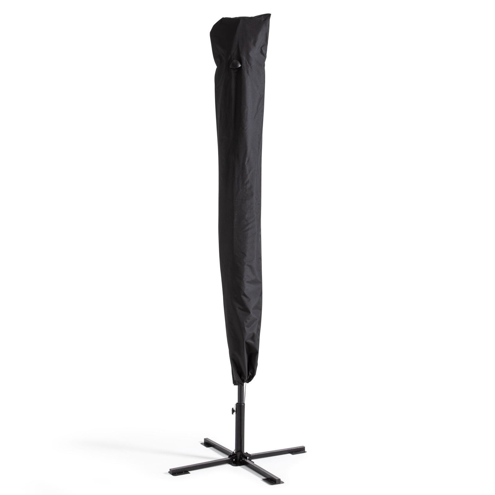 Gerade Sonnenschirmhülle 210 cm schwarz Gerade Sonnenschirmhülle 210 cm schwarz