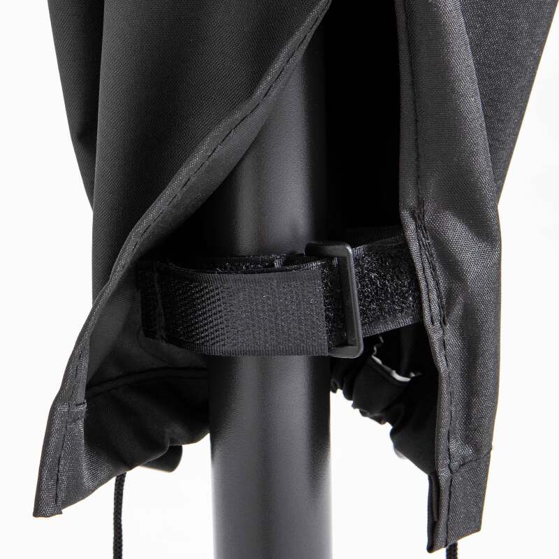 Gerade Sonnenschirmhülle 210 cm schwarz
