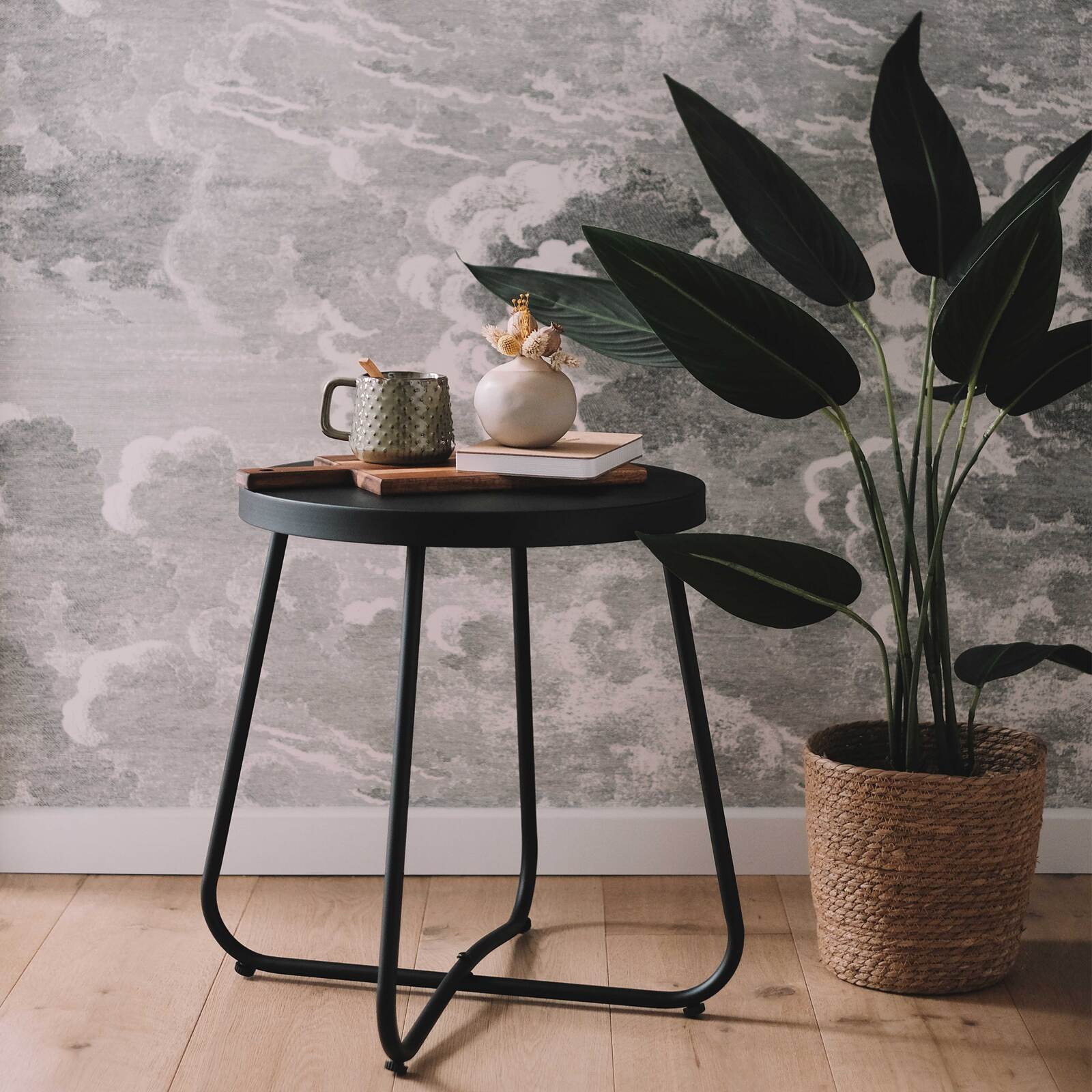 Künstliche Strelitzia im Topf, Höhe 90 cm 