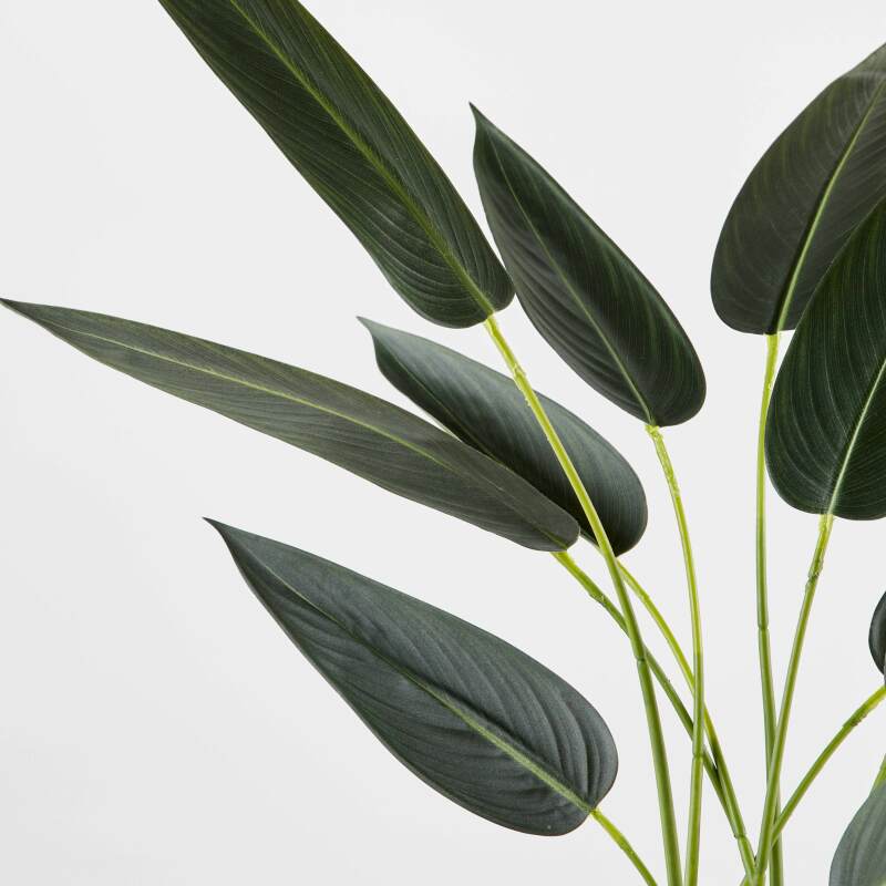 Künstliche Strelitzia im Topf, Höhe 90 cm 