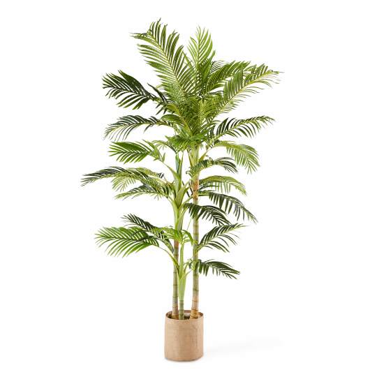 Künstliche Palme im Topf, Höhe 210 cm
