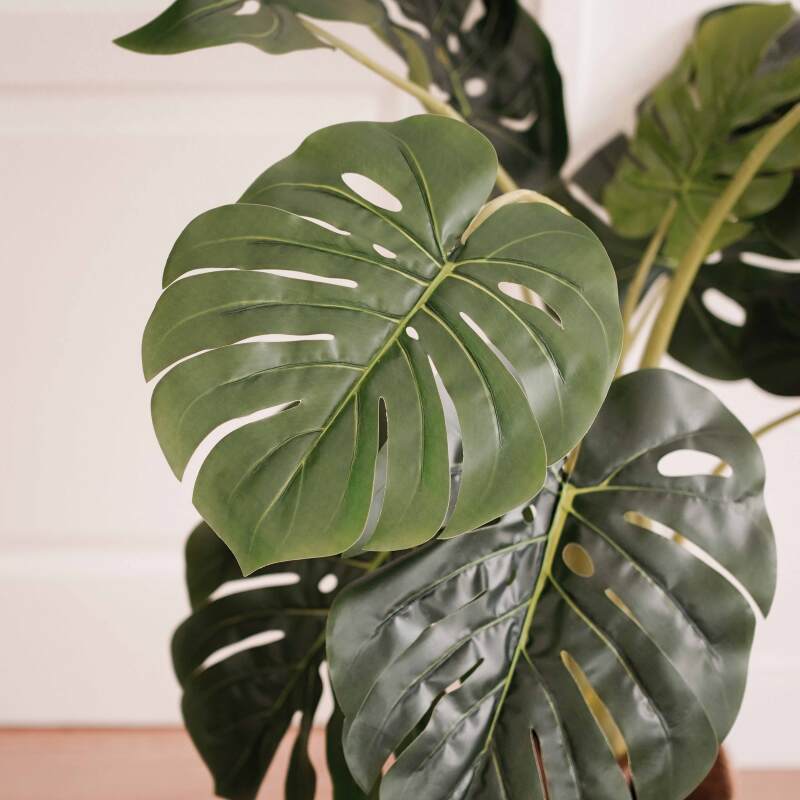 Künstliche Monstera Deliciosa im Topf, Höhe 90 cm 