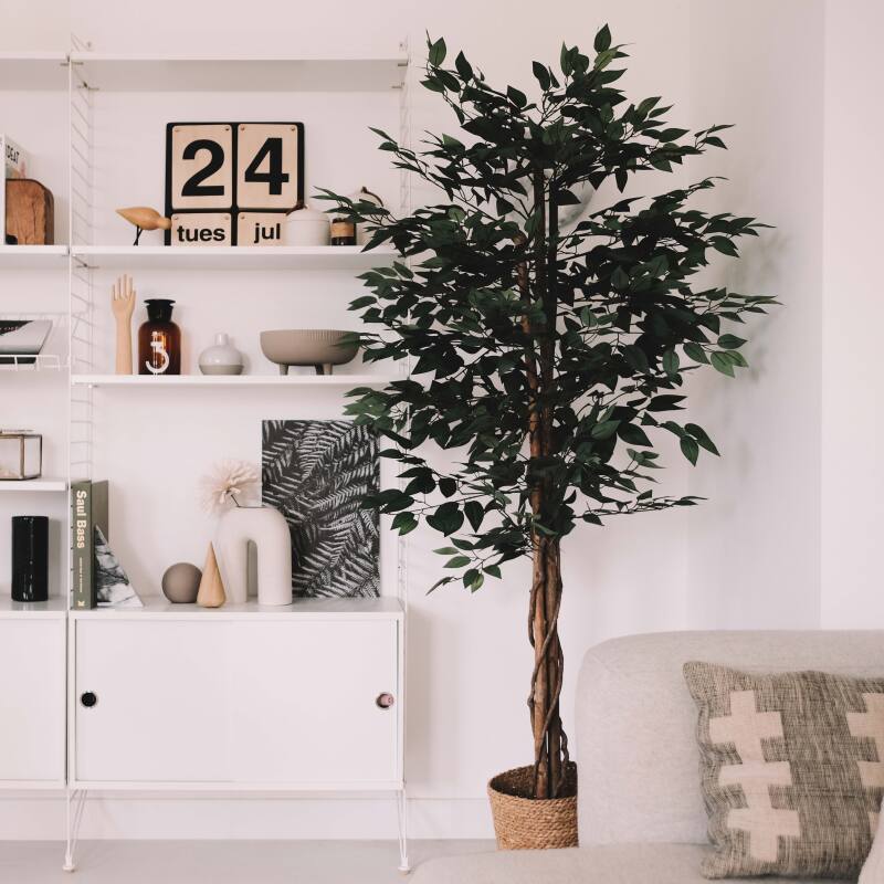 Künstlicher Feigenbaum im Topf, Höhe 180 cm 