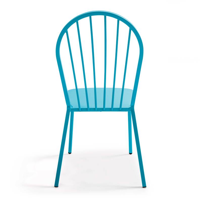 Durchbrochener Metallstuhl (2/4)