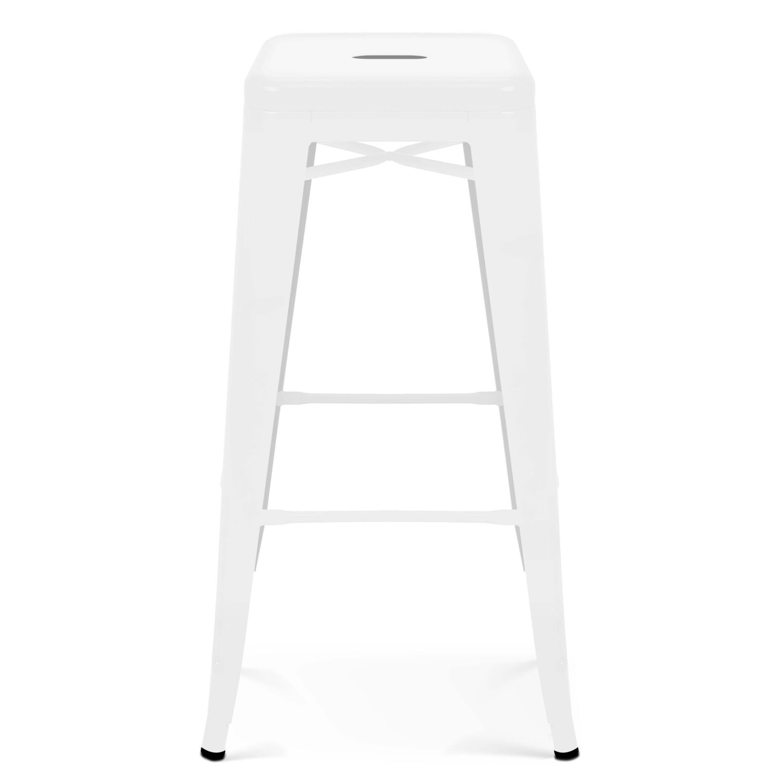 Set von 4 Barhockern in mattem Finish 