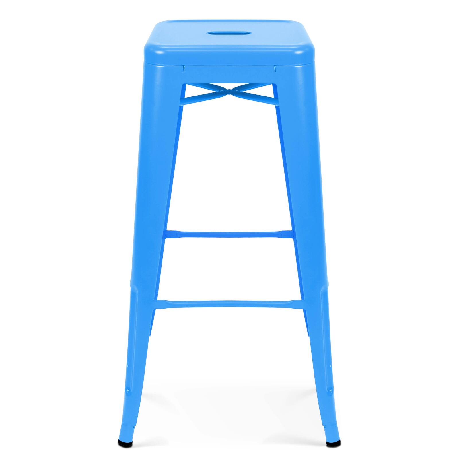 Set von 4 Barhockern in mattem Finish 