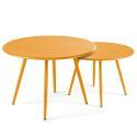 Runder Metall-Couchtisch Ø40 cm