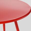 Runder Metall-Couchtisch Ø40 cm