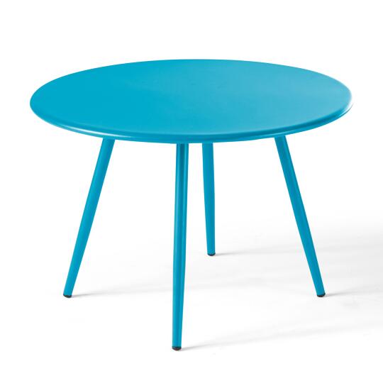 Runder Metall-Couchtisch Ø50"""