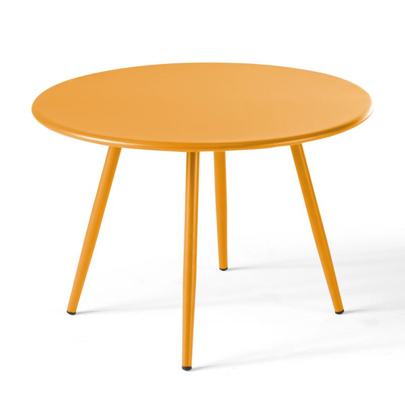Runder Metall-Couchtisch Ø50"""