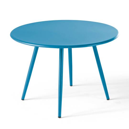 Runder Metall-Couchtisch Ø50"""
