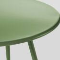 Verschachtelbare runde Metall-Couchtisch Ø50 / Ø40 cm