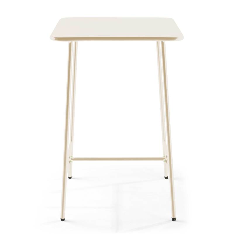 Quadratischer Garten-Barhochtisch (70 x 70 x 105 cm)