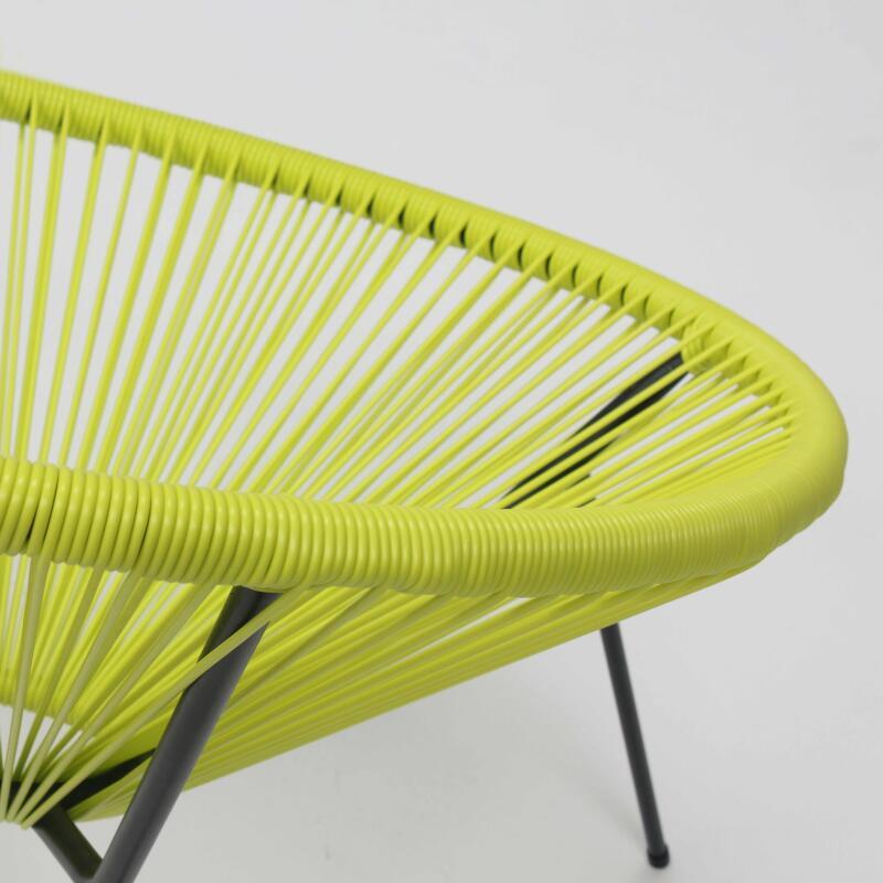 Set aus 2 Drahtstuhl-Gartensessel  (6/7)