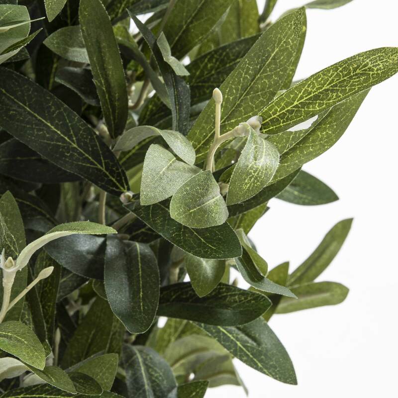 Künstlicher Olivenbaum im Topf, Höhe 135 cm 