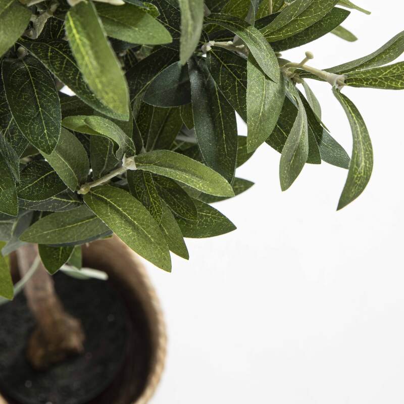 Künstlicher Olivenbaum im Topf, Höhe 135 cm 